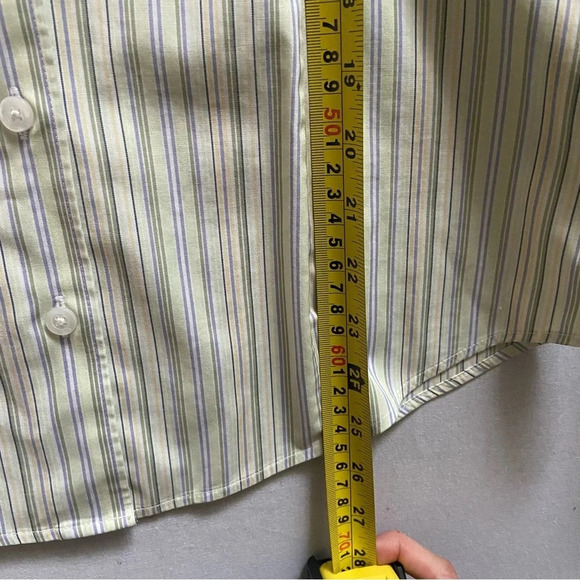 Eddie Bauer  long sleeve cotton button blouse sz M - Picture 8 of 13